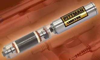 Slotless Brushless DC Motor features 0.5 in. dia package.