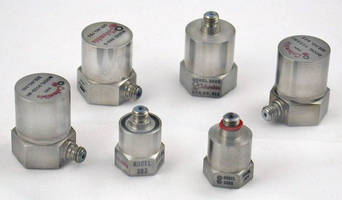 Piezoelectric Accelerometers are suited for vibration/shock work.