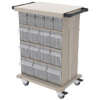 Storage and Transport Carts offer tilting bin options.