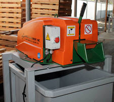 Scrap Chopper facilitates recycling of plastic and PET banding.