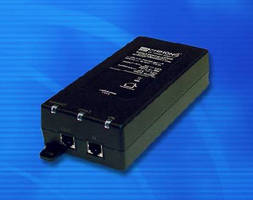 Power-over-Ethernet Power Injector provides 75 W output.