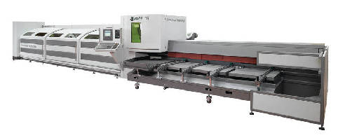 Laser Tube Cutting System handles small to medium-sized tubes.