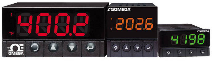 Temperature/Process Meters offer alarms and configurability.