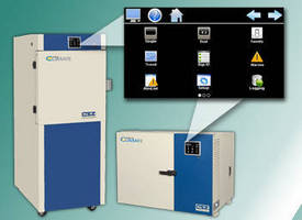 Compact Test Chambers come with touchscreen controller.