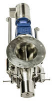 Rotary Airlock Feeder is USDA, FDA, and Dairy 3A approved.