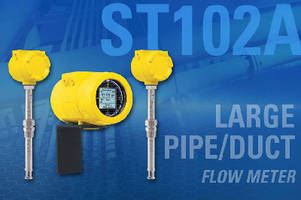 Air/Gas Mass Flow Meter features dual-element averaging.