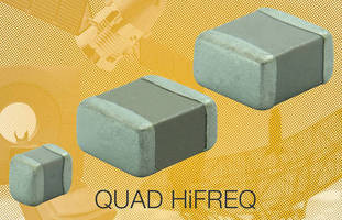 Surface Mount MLCCs serve high-frequency RF applications.