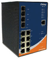 Managed Ethernet Switches target surveillance systems.