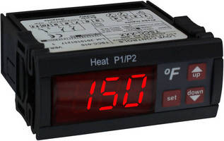 Programmable Temperature Controller features 3-digit display.