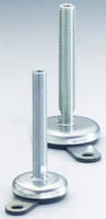 RoHS-Compliant Steel Leveling Mounts feature lag bolt lug.