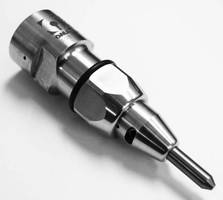 Micro-Abrasive Waterjet Nozzle suits micromachining applications.
