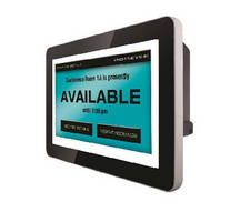 Panel PCs offer room scheduling display solutions.