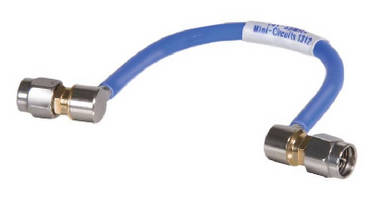 SMA Connector Cables cover frequencies from DC to 18 GHz.