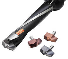 Exchangeable Tip Drill supports stainless steel usage.