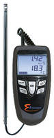 Hot-Wire Thermo-Anemometer has rugged, handheld design.