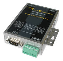 Industrial-Grade Serial to Ethernet Converter has 1-port design.