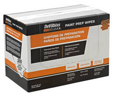 Painting Preparation Wipes remove contaminants from surfaces.