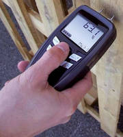 Portable Moisture Meter works with diverse materials range.