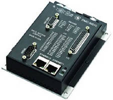 Motion Controller integrates 1.4 A per phase stepper drive.