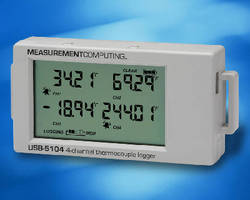 Thermocouple Data Logger provides stand-alone measurements.