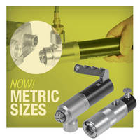 Metric Thread Size Connectors meet international requirements.