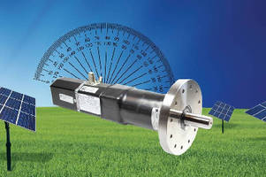 Solar Tracking Motors offer optional onboard inclinometer.