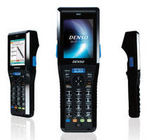 Handheld Wireless Terminals read 1D and 2D barcodes.
