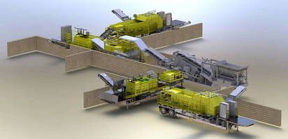 Separation Systems form complete mobile separation plant.