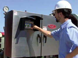 PLC-Based Controller monitors all pump station functions.