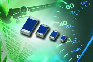 Thin Film Chip Resistors withstand automotive applications.
