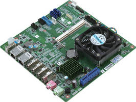 Embedded Mini-ITX Board supports up to 4 independent HD displays.