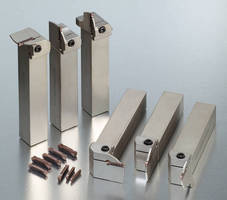 Grooving Tool Holders reduce chatter and eliminate vibration.