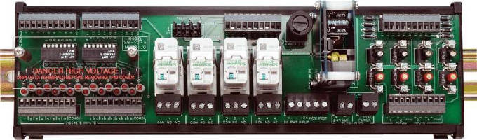 I/O Interface Board complements Motorola RTU I/O module.