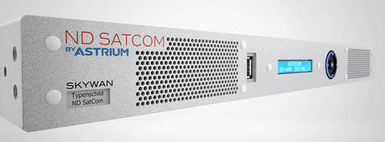 Compact Satellite Modem fulfills all roles in network.