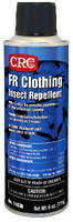 Insect Repellent treats flame resistant clothing.