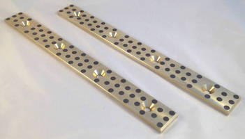 Self-Lubricating Bronze Wear Strips come in standard sizes.