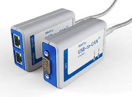 USB-to-CAN Interface connects over USB 2.0 at 480 Mbps.