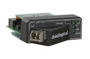 Thinklogical Introduces Direct Fiber-Optic Input Card for the Christie Entero HB Video Wall Display Cube