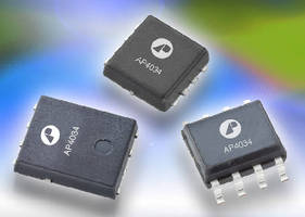 Power MOSFETs suit DC-DC converter applications.