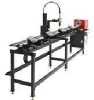 Pipe Cutting Machine features dual-axis CNC controls.