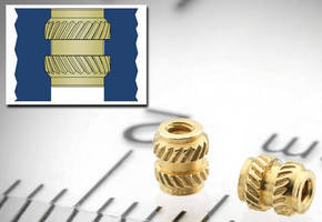 Thru-Threaded Brass Inserts suit compact electronic assemblies.