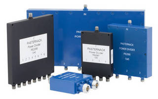 Multi-Octave Power Dividers suit in-building DAS applications.