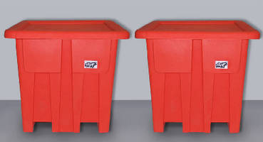Extra Heavy-Duty Bulk Container holds up to 2,000 lb.