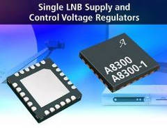 Voltage Regulators provide single LNB supply and control.