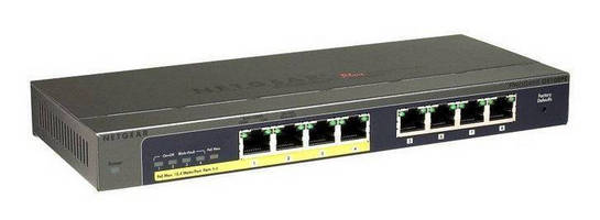 Gigabit Ethernet Switches are PoE enabled.