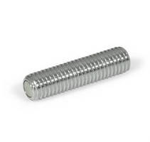 Steel Set Screws with Retaining Magnet come in metric sizes.