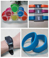 Silicone RFID Wristband increases event/medical efficiency.