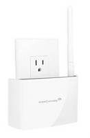 Plug-In AC Wi-Fi Range Extender offers 5,000 ft² coverage.