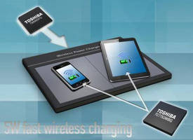 Transmitter-Receiver Chipset (5 W) accelerates wireless charging.