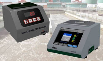 On-Site Analyzers measure oil/grease levels in wastewater.